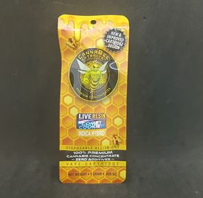 AIO - Cannabee Extracts 1g Live Resin Comet Cookies Terps 4.18%