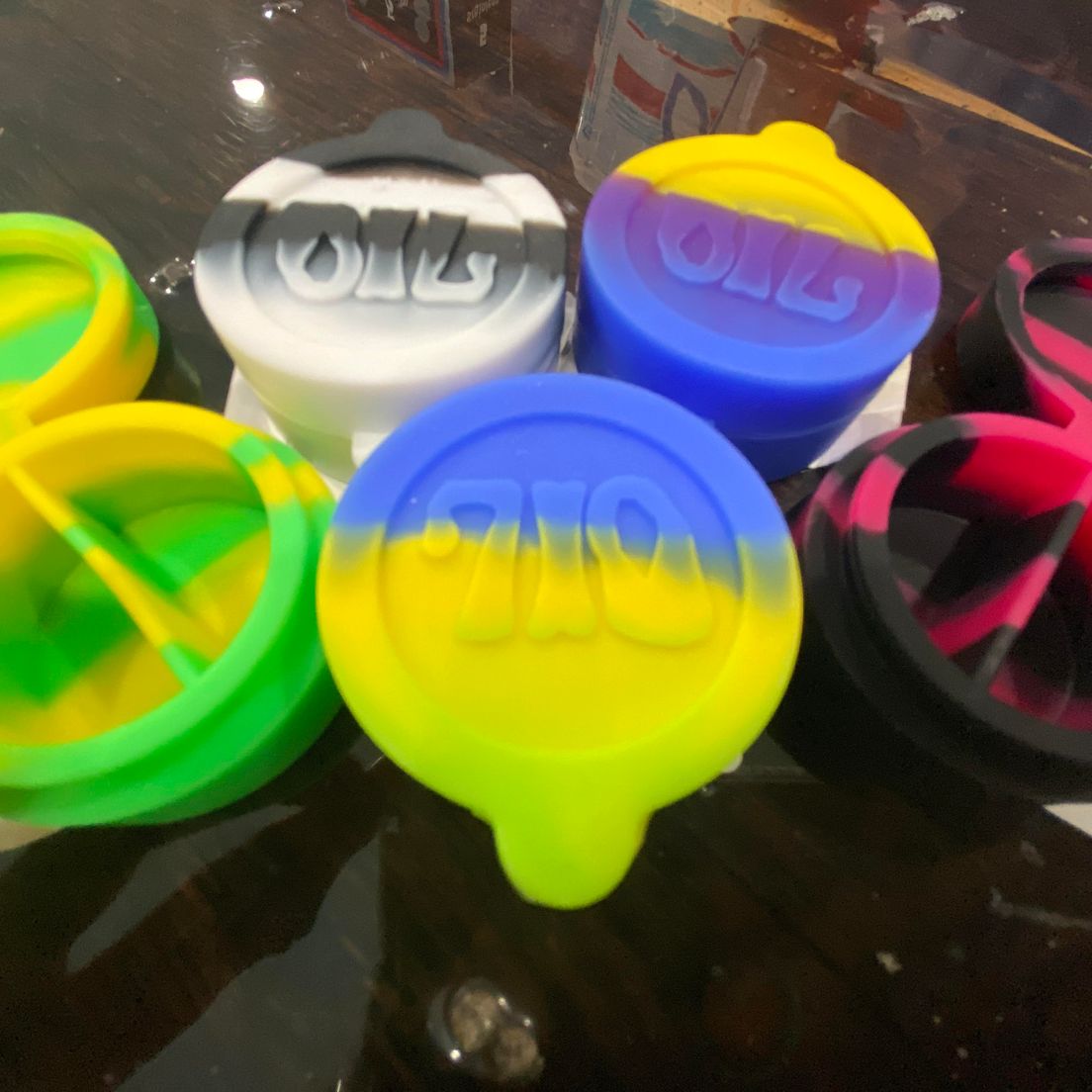 10 ML SILICONE DUAL CONTAINER