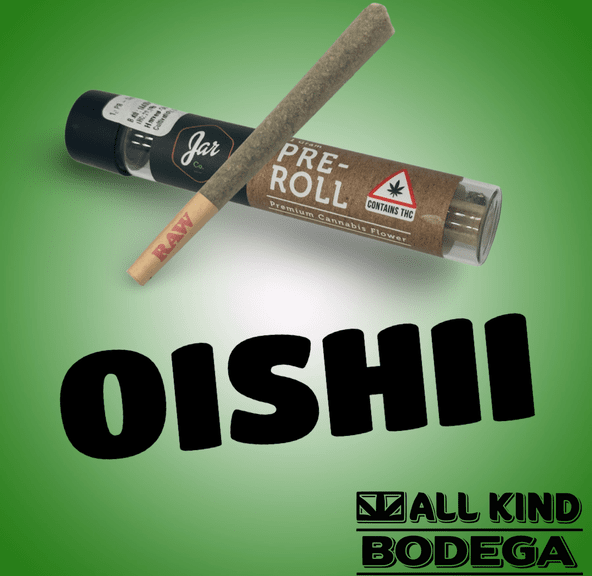 OISHII 1g Pre-roll (@jarcannabis2.0)