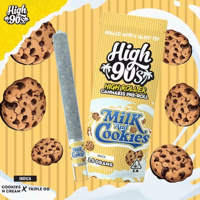 Milk and Cookies High Roller Pre-Roll