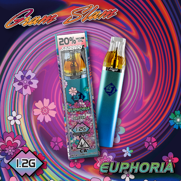 Sluggers Hit- Euphoria Disposable 1.2g (S)