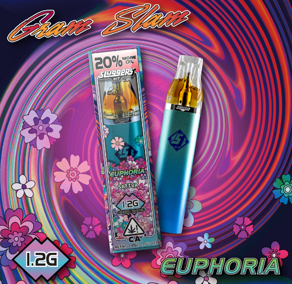 Sluggers Hit- Euphoria Disposable 1.2g (S)