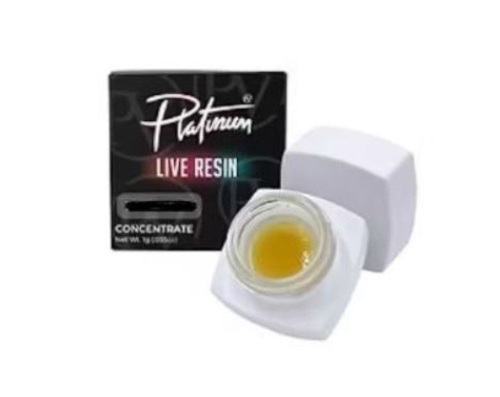 Platinum Live Resin Badder Peach Paradise 1g