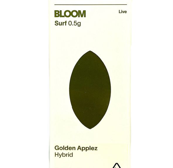 BLOOM - Live Resin - Golden Applez - Disposable - 0.5g