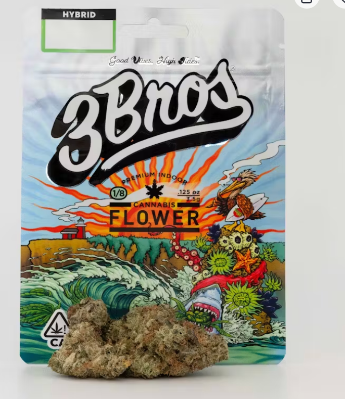 3 BROS 3.5G- STRAWBERRY GELATO