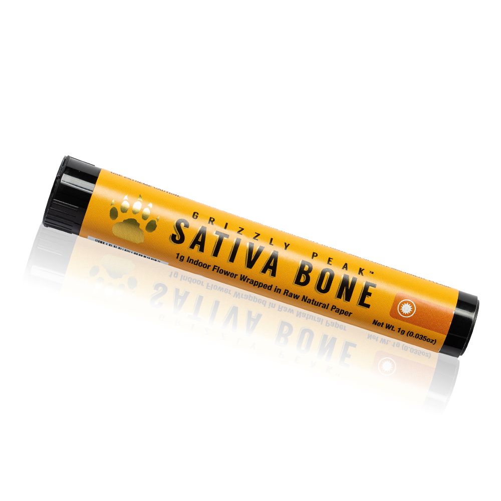Grizzly Bone Infused Preroll SATIVA 1g