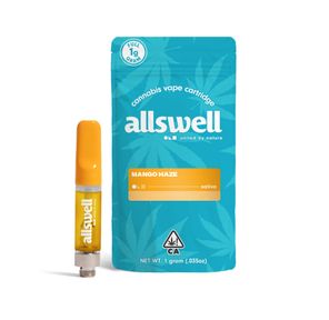 Allswell | Vape Cart | 1g | Distillate | Mango Haze