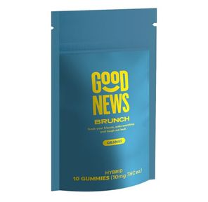 Good News Brunch Orange 10mg Gummy
