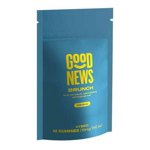 Good News Brunch Orange 10mg Gummy