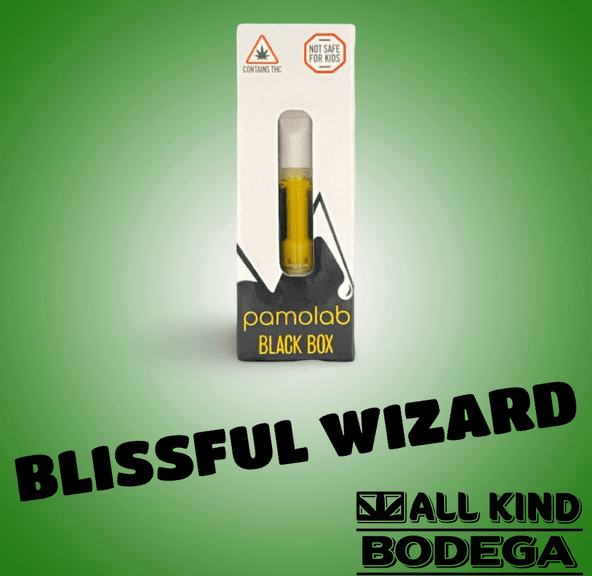Blissful Wizard 1g Cured Resin Vape Cart (@pamolab)
