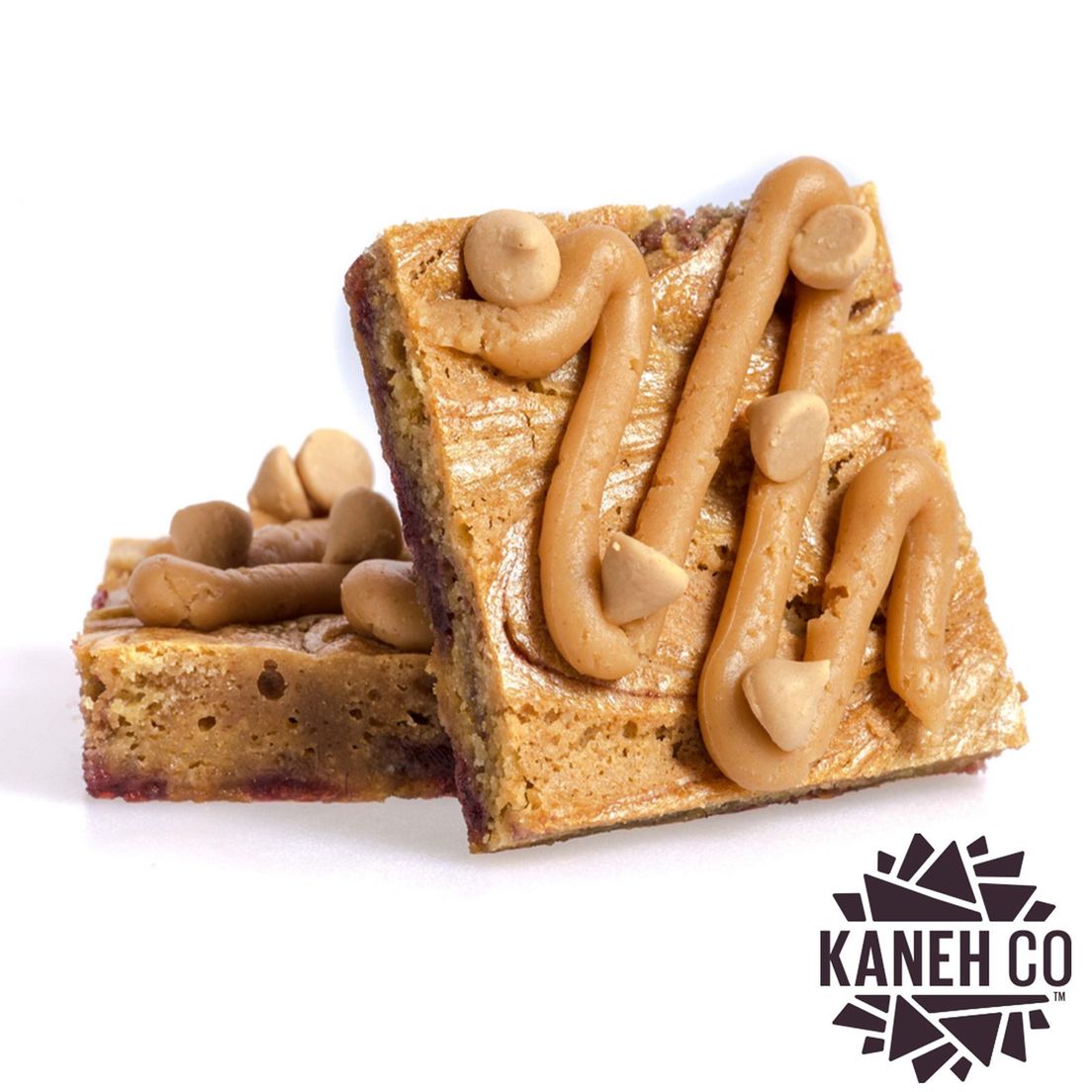 Kaneh - PB & J blondies