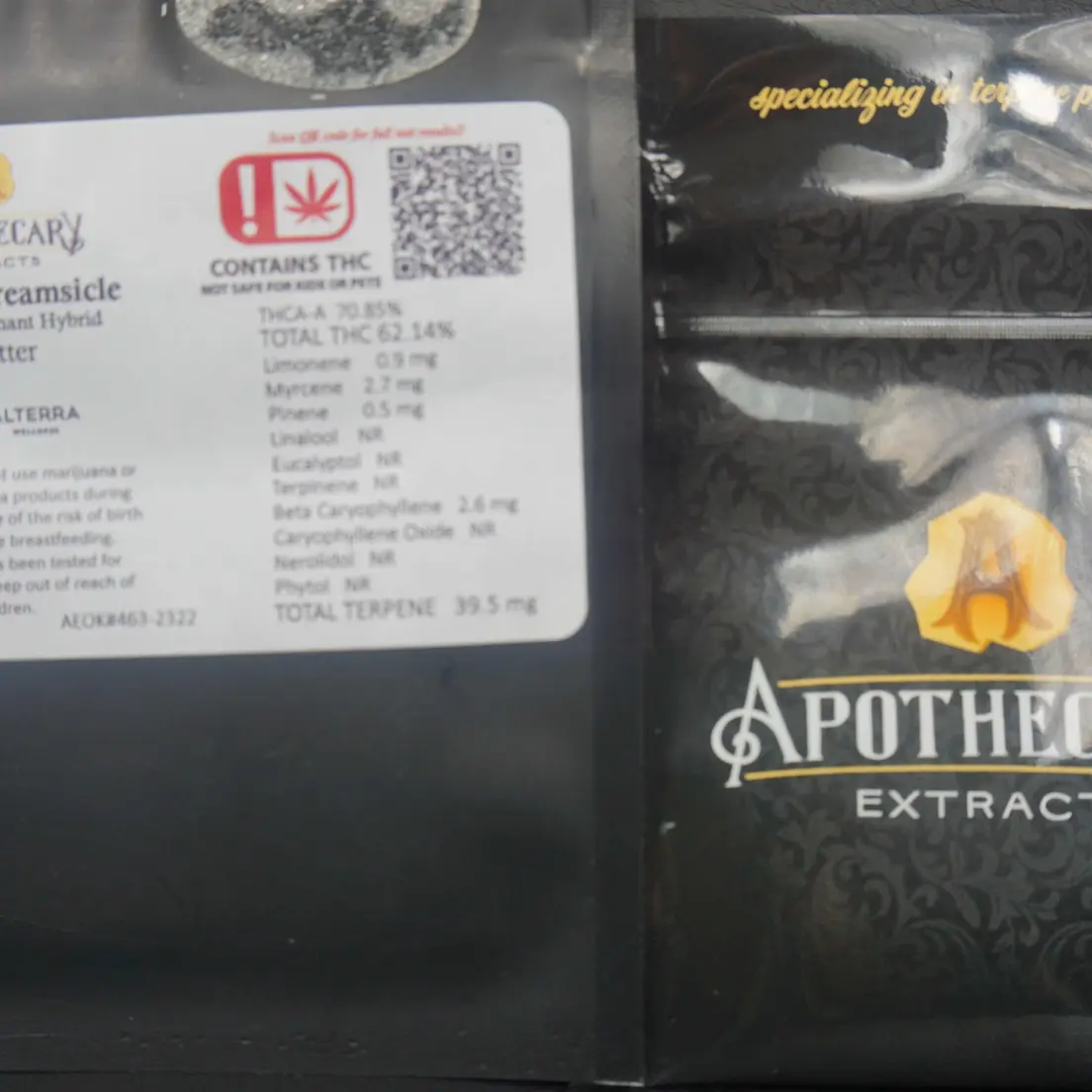 Apothecary - Russian Cream Ambrosia Syringe