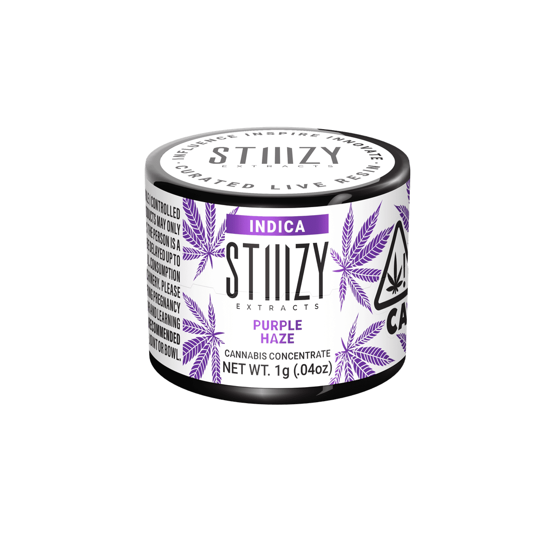 STIIIZY EXTRACTS - 1G LIVE RESIN - PURPLE HAZE