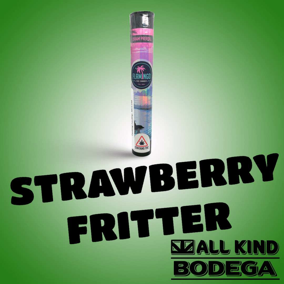 Strawberry Fritter 1g Preroll (@flamingomaine)