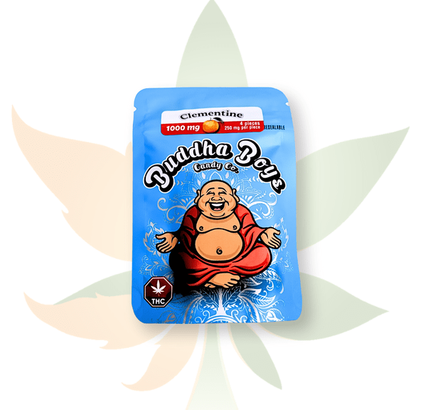 Buddha Boys - 1000mg THC Gummies - Clementine