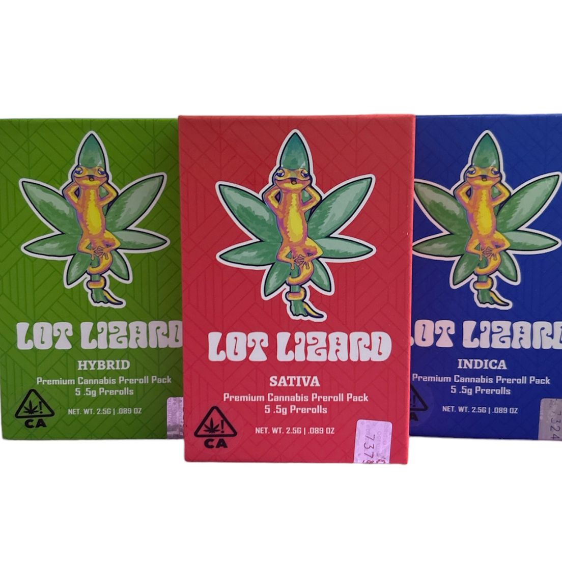 D. Lot Lizard 5pk x .5g Infused Pre Rolls - Sundae Driver (H)