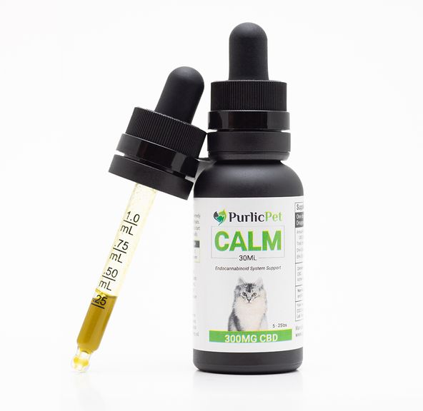 300mg CBD Pet Remedy Tincture by Purlic