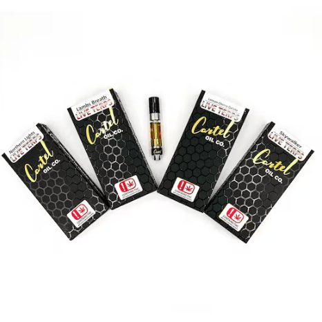 510 Cartridge | Distillate | Live Terps | Indica | LA Kush Cake