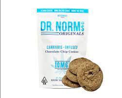 Dr. Norm's - 10mg Chocolate Chip Therapy Cookies - HYBRID