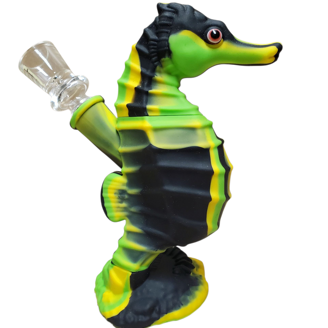 8" Silicone Sea Horse Pipe