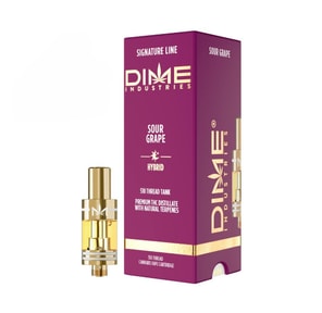 Dime Industries- SOUR GRAPE 1G CARTRIDGE
