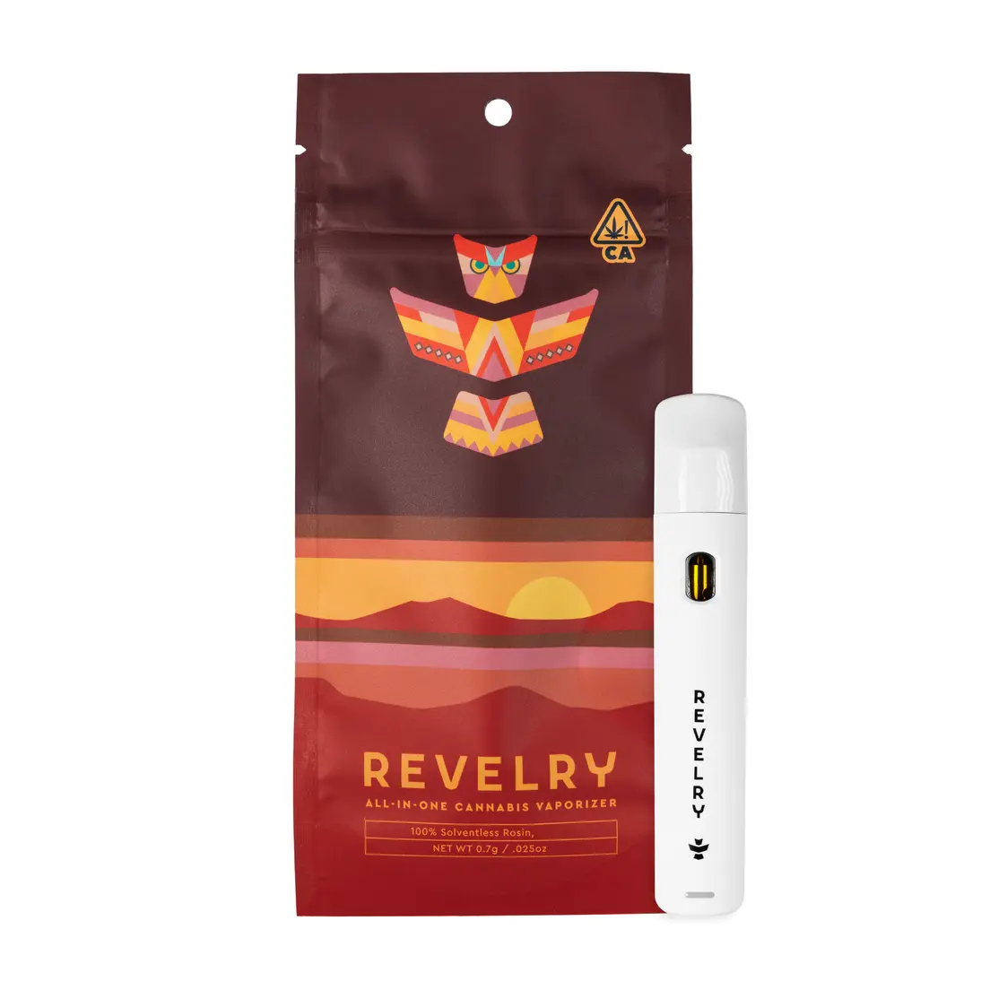 1. Revelry | AIO Vape | .7g | Rosin | Peanut Butter Cups