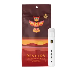 1. Revelry | AIO Vape | .7g | Rosin | Peanut Butter Cups
