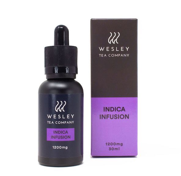 1200mg THC Indica Infusion by Wesley Tea