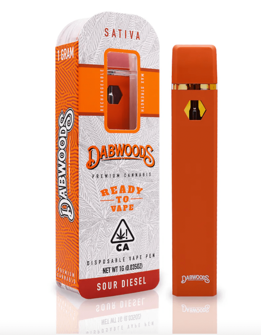 Dabwoods 1G Disposable Sour Diesel