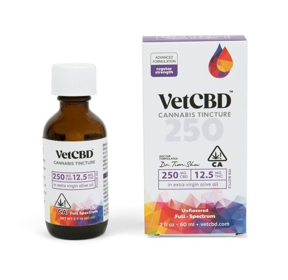Vet CBD | Tincture | 2oz | Full Spectrum | Regular Strength