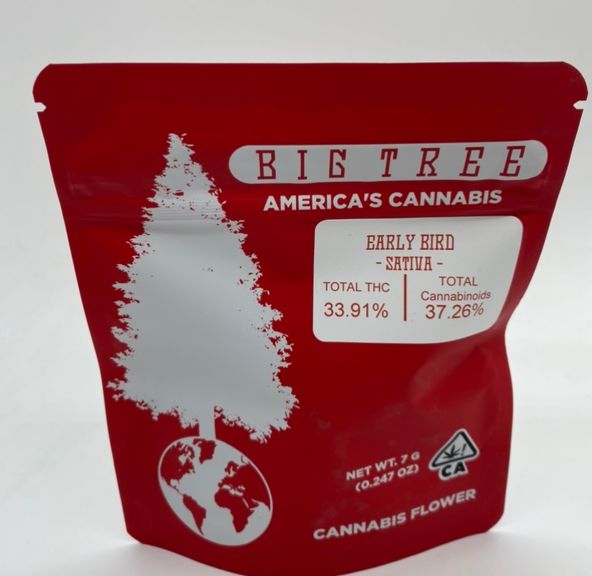 Early Bird (sativa) - 7g Flower (THC 33%) by Big Tree Cannabis