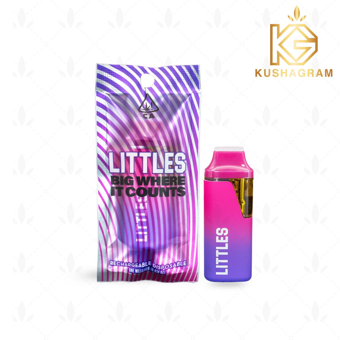 Littles - Grape Ape Vape Disposable 1G