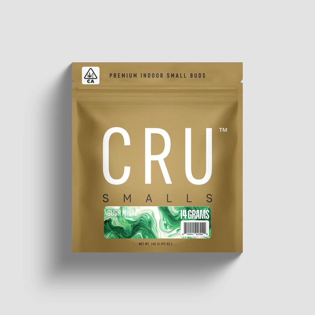 CRU Cannabis - 14g Smalls - Gush Mintz 14g