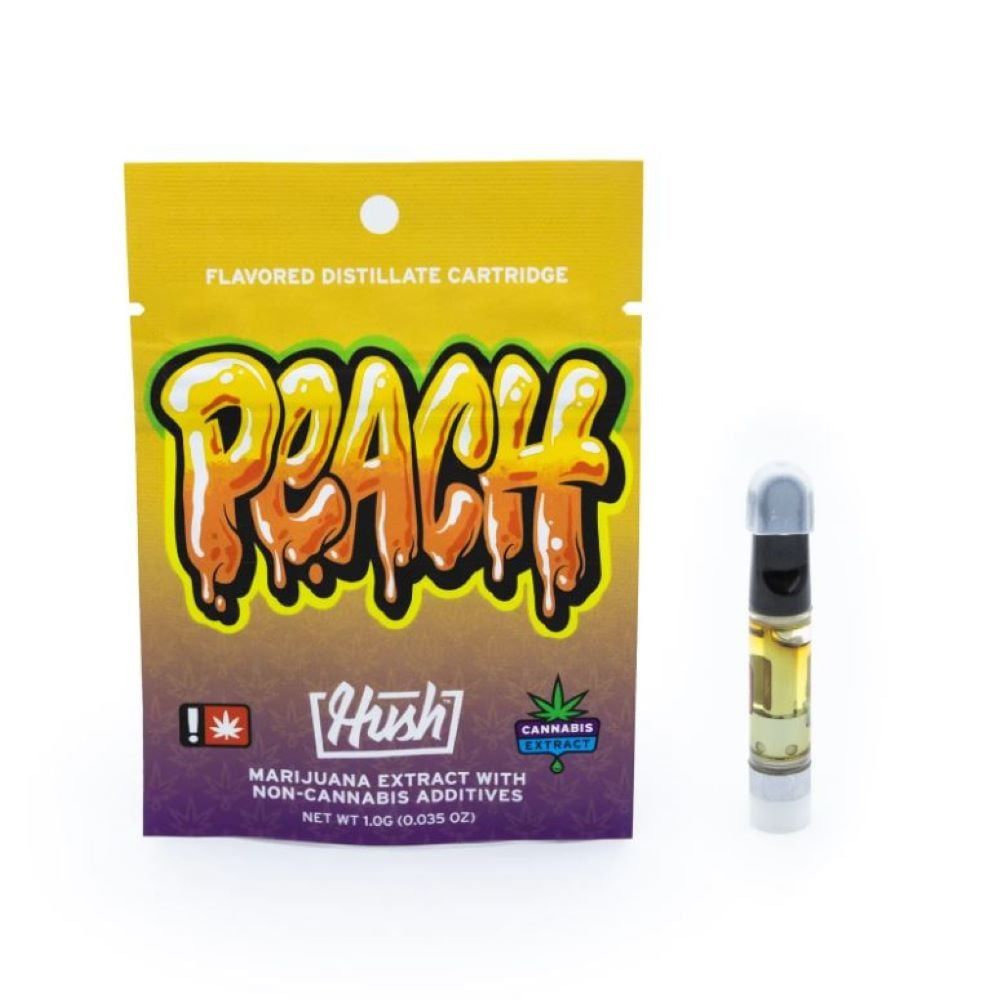 Hush Peach 1g Cartridge 88.19%
