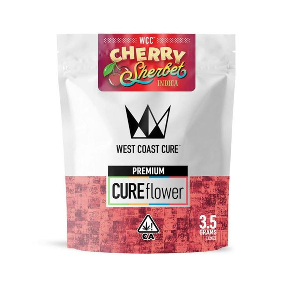 West Coast Cure - Cherry Sherbet - 3.5g Premium Flower 3.5g