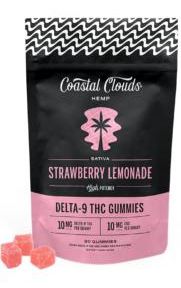 Coastal Clouds Gummies - Strawberry Lemonade