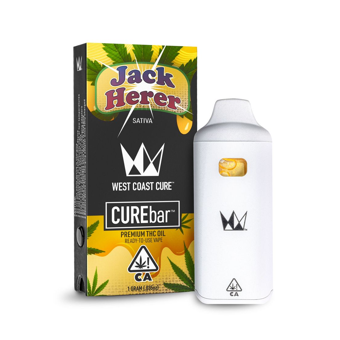 Jack Herer AIO CUREbar - 1G