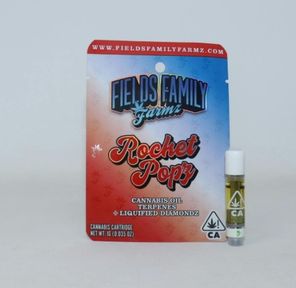 Fields Family Farmz - Rocket Popz Vape Cartridge 1g