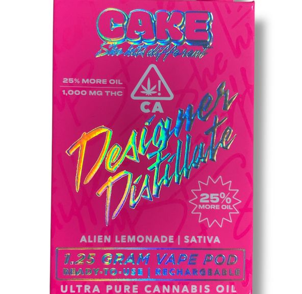 Cake - Alien Lemonade 1.25g Rechargeable Designer Distillate