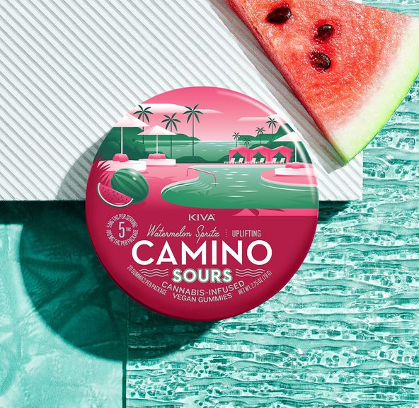 Camino | Gummies | Sours Watermelon Spritz | Hybrid | 100mg THC