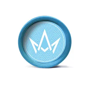 March and Ash - 2 piece Small Hemp Grinder - Light Blue
