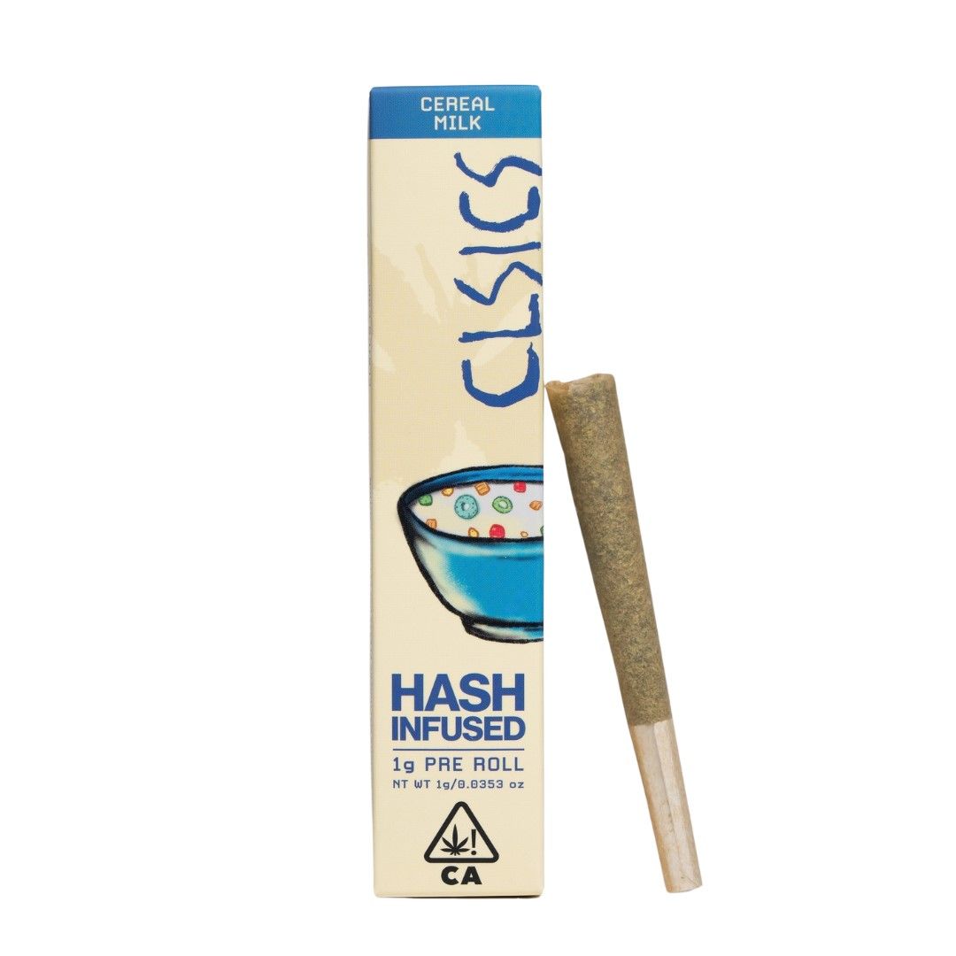CLSICS Hash Infused Pre-roll Cereal Milk 1g