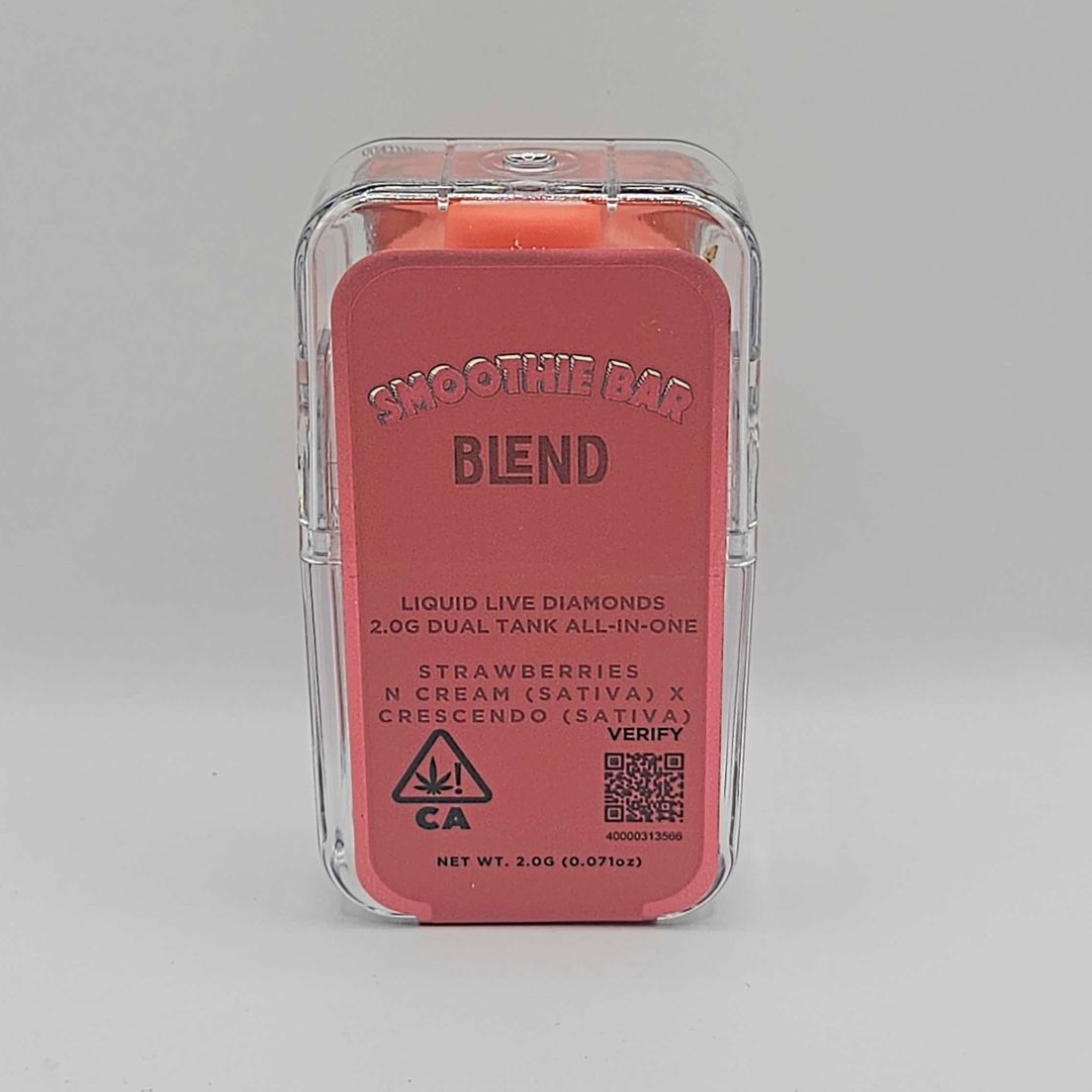 Smoothie Bar - Disposable - Strawberries n Cream x Crescendo - 2G