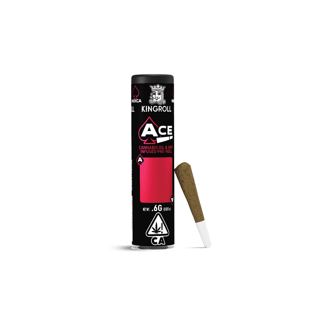 Kingpen Ace Infused Pre-roll Cannalope AK x Cannalope Kush .6g