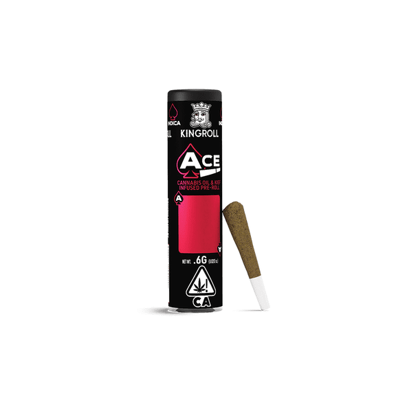 Kingpen Ace Infused Pre-roll Cannalope AK x Cannalope Kush .6g
