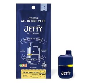 Jetty AIO Solventless Mini Tank Tropicana Cherry 1g