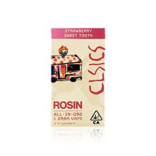 CLSICS- Strawberry Sweet Tooth Rosin Disposabe 1g (H)