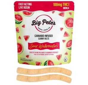 Big Pete's Treats: Sour Watermelon Belts