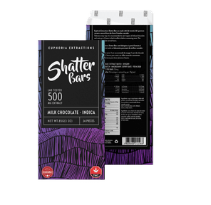 Caramel Indica 500mg Shatter Bar