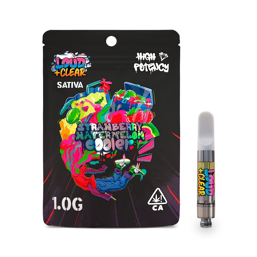 Loud + Clear- Strawberry Watermelon Cooler Cart 1g (S)